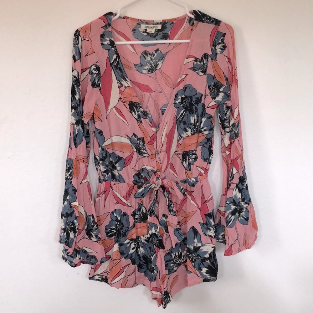 Floral Billabong Romper